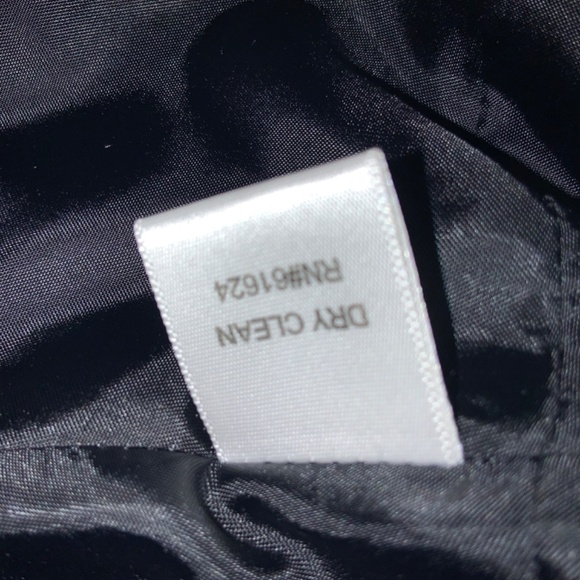 Madison wool blend tweed button front jacket Sz 2P fringe trim bell cuffs - Picture 8 of 8